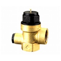Short with safety valve manometer connection